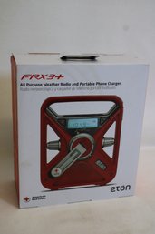 New In Box FRX3 All Purpose Weather Radio And Portable Phone Charger