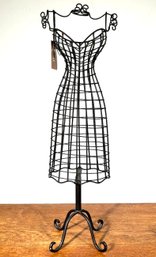 A Decorative Wire 'Dress Stand'