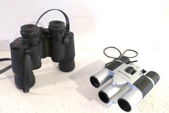 2 Pairs Of Binoculars Emerson & Tasco Brand 7x35