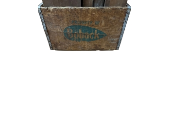 1960's Bohack Wooden Milk Crate