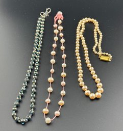 3 Necklaces 11', (2) 9'