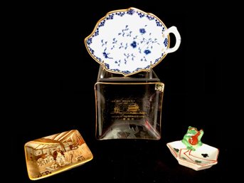 Grouping Of 4 Trinket Dishes Including B&G & World's Fair