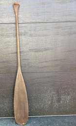 Antique Wood Canoe Paddle