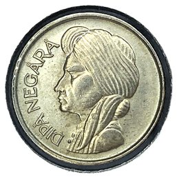 1957 Indonesian 50 SEN Coin