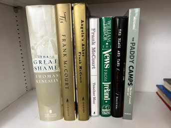 Grouping Of Irish Literary & Political Books, Including Signed First Edition Copy 'Angela's Ashes'