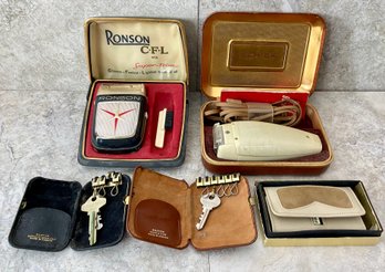 Vintage Razors And Key Holders