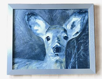 Catharine Moore Watercolor Deer