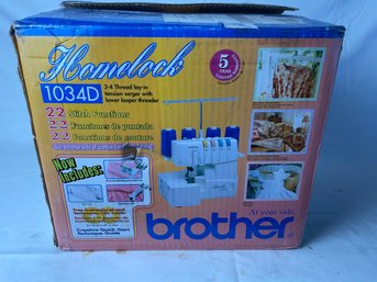 Brother Homelock 1034D Sewing Machine