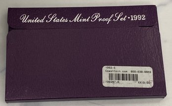 1992 United States Mint Proof Set