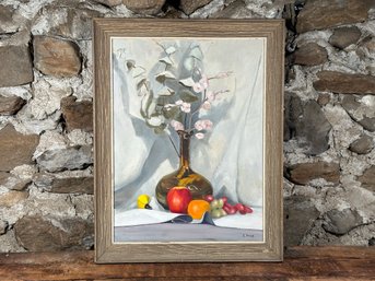 E. Page, Original Painting, Still Life, Signed