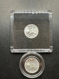 2 1/10th Ounce .999 Fine Silver Rounds