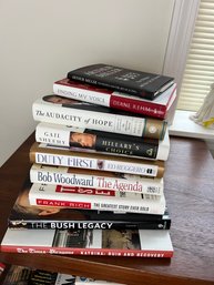 Collection Of Twenty-first Century American Political/Journalistic Books