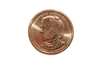 2011-P Andrew Johnson Presidential Dollar