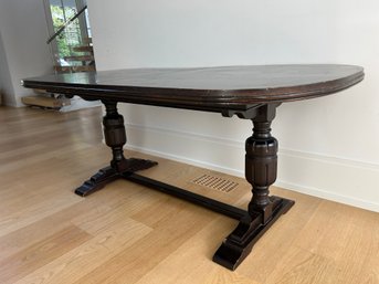 Solid Wood Table With Self Storing Leaf -Refinish Project