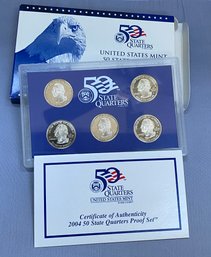 United States Mint 50 State Quarters Proof Set 2004