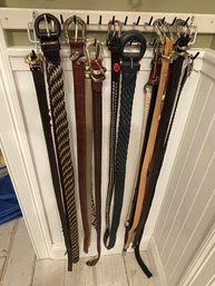 A LOT OF CLEAN GOOD QUALITY BELTS