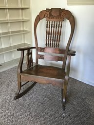 Early Oak Rocking Chair