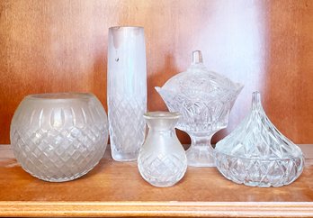 Vintage Crystal And Cut Glass - Waterford And More