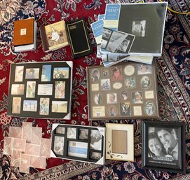 Large Lot Of Frames And Photo Albums