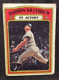 1972 Topps Harmon Killebrew In Action - L