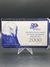 2000 United States Mint 50 State Quarter Proof Set