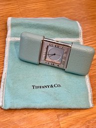 Tiffany & Company Travel Alarm Clock With Branded Bag