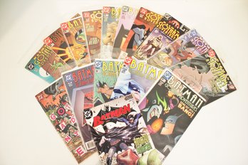 Sixteen Marvel Batman Comic Books From The Gotham Adventures Series & The WB - Vol. 28, 30, 34, 40, 46, 51, 60