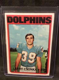 1972 Topps Larry Csonka - L