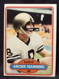 1980 Topps Archie Manning - L