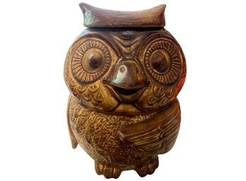 Vintage McCoy #204 Brown Owl Cookie Jar