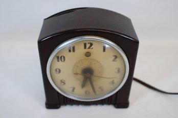 Working General Electric Vintage Alarm Clock