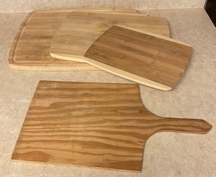 Four Wood Cutting Boards