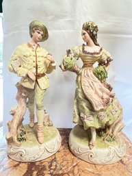 Pair Of European Figurines