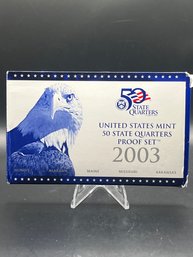 2003 United States Mint 50 State Quarter Proof Set