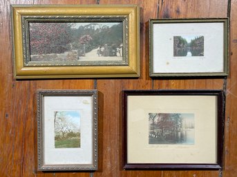 A Group Of Antique Hand Tinted Photographs, Davidson, Sawyer, And More