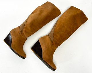 A Pair Of Ugg High Heel Boots - Ladies 10