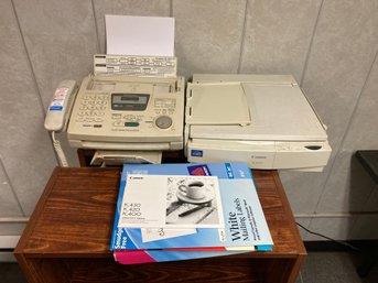 Vintage FAX Machine And Printer