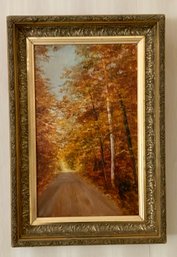 Gorgeous Fall Foliage Oil Painting