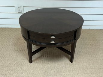 Wood Coffee Table With Drawer