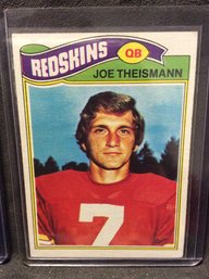 1977 Topps Joe Theismann - L