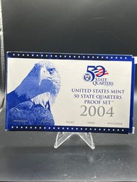 2004 United States Mint 50 State Quarter Proof Set