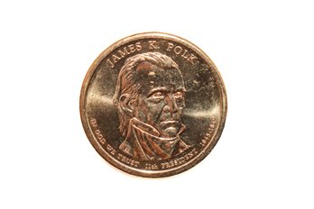 2009-P James Polk Presidential Dollar