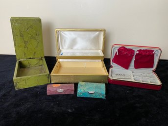 Huge Lot Of Jewelry Boxes Of Various Sizes
