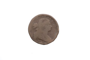 1803 Draped Bust Large Half Cent Penny Coin