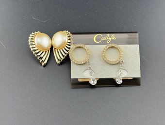 3 Pair Earrings