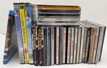 Over 30 Music CDs & Movies DVDs