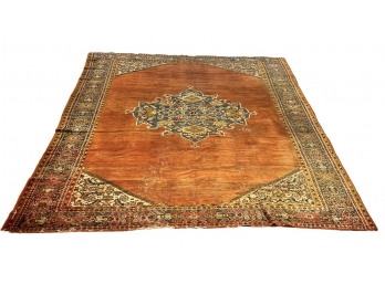 Gorgeous 9' X 12' Antique Oriental Rug