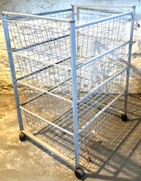 Silver Wire Basket Drawer Unit From Ikea