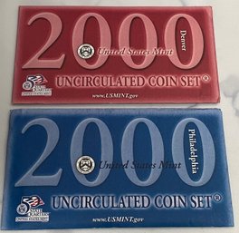 2000 United States Mint Uncirculated Coin Set