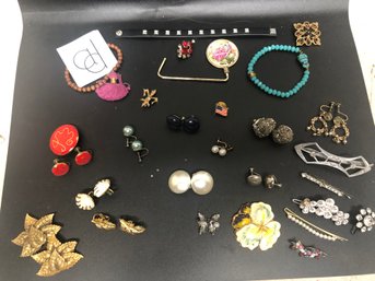 Mixed Jewelry Lot, Many Vintage. Includes Alex & Ani, Trifari And More